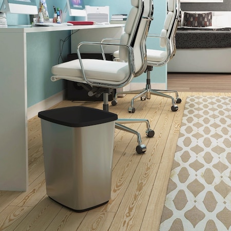 Curver Metro Vanity 6.6 Gal. Wastebasket 247229