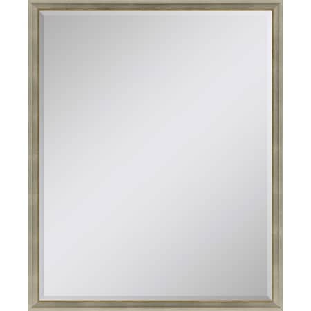 Homeroots 42" Silver Wood Accent Mirror 632772