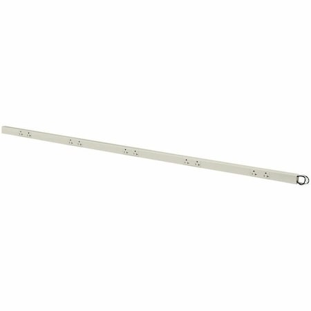 Hubbell Wiring Device-Kellems Prewired Raceway, 12 Outlets, PVC PT206212