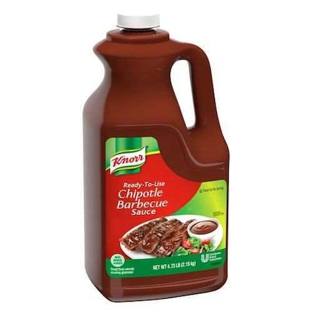 Knorr Professional Ready-to-Use Chipotle Barbecue Sauce, 0.5 Gallon 4800191665
