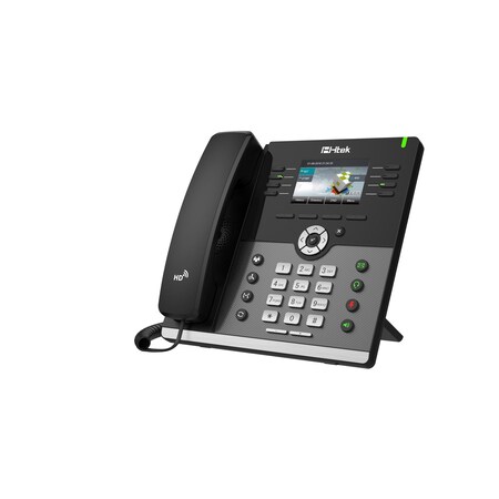 Htek Gigabit Color IP Phone Up to 12 Sip Accounts Bluetooth &WiFi Integrated 3.5” TFT-LCD, 480 x 320 UC924E