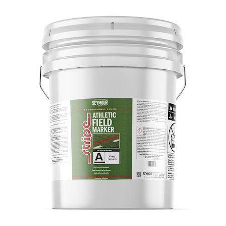 Seymour Of Sycamore Seymour Stripe Athletic Bulk, Red 5-843