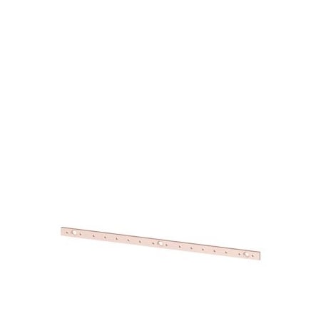 Siemens ALPHA copper busbar 630 A with press nuts 3-pole for NH1-3 in-line switch 8GK9735-2KK30