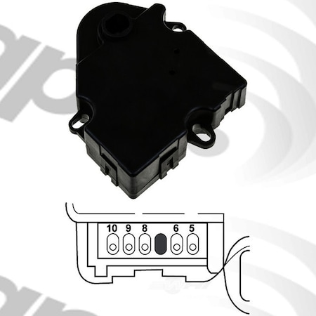 Global Parts Distributors HVAC Actuator 1712755