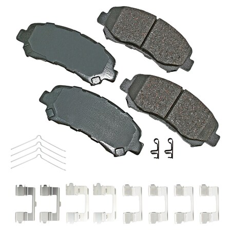 Akebono Street Perf Pad, Asp1338A ASP1338A