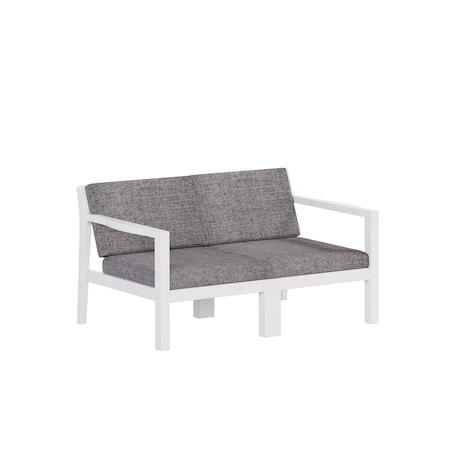 Polybird BREEZE DEEP SEAT LOVESEAT. WHITE POLYBIRD P108-WT-CASL