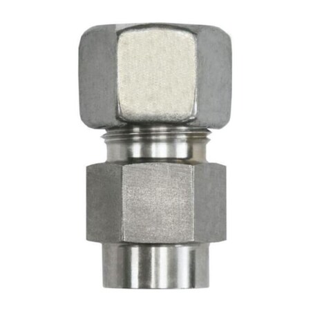 Brennan Industries Female Ga Port Conn Straight, SS, 4 D2405-L12-04GP-SS