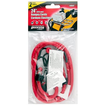 Erickson 24 in. Bungey Cord, 2PK 6647