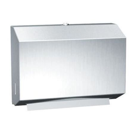 Asi Compact Folded Paper Towel Dispenser, Stainless Steel 215
