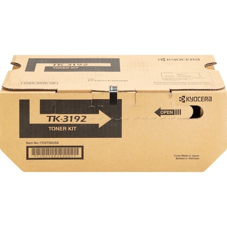 Kyocera Black Toner Cartridge 25K YLD 1T02T60US0 TK3192