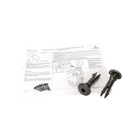 Uni Pro Backrest Extension Install Kit Fits Grammer 7X1/742 Seats 8573