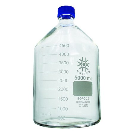 United Scientific Supplies Inc Media/Store Btl, Boro Glass, 330mm H BM5000