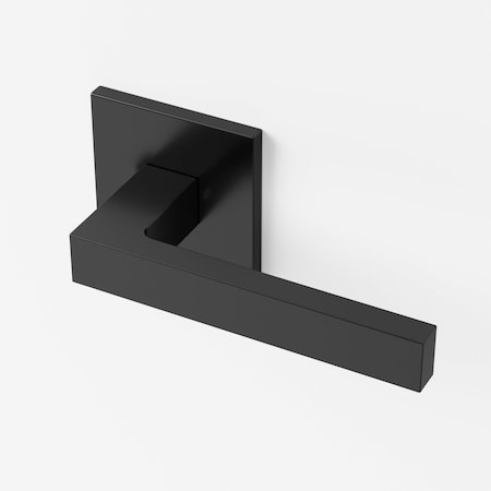 Mcbowery Allen Matte Black Double Dummy Modern Door Lever MB-1101DMMB