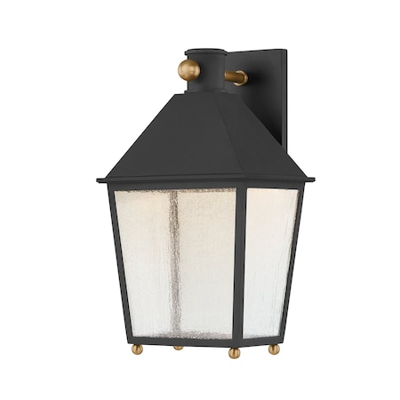 Troy Lighting 1 Light Maltby Wall Sconce Hook Texture Black B8602-TBK