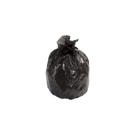 Bubblefast 250-Second Chance Trash Liners - Black, 20 - 30 Gallon, 1.1 Mil., Flat Pack, 250PK BFCL5003