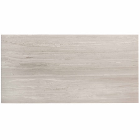 Apollo Tile Fossil Gray 12x24 Wooden Grey Marble Honed Floor and Wall Tile 10 sqft/case, 5PK APLFGR881224HA