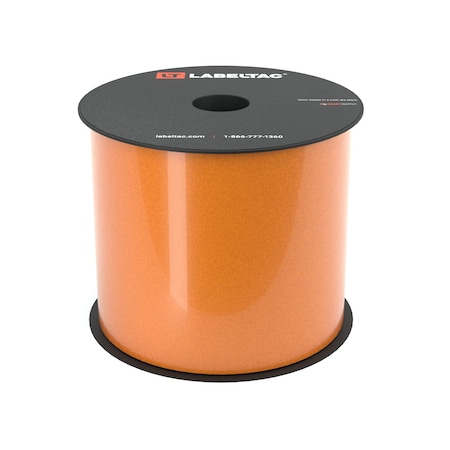 Labeltac Safety Grade Reflective Label Supply 4in x 75ft LT4/LTPX, Orange LT406SGRF