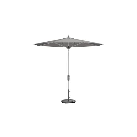 Treasure Garden 9 ft Patio Umbella, aluminum, fiberglass ribs, outdoor, Cast Silver UM840-SS 40433 Cast Silver
