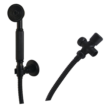 Kingston Brass Hand Shower Kit, Matte Black KX1070SD