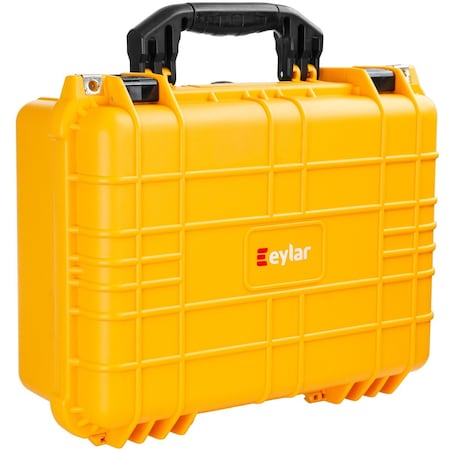 Eylar Standard 16in Gear, Equipment, Hard Camera Case Waterproof with Foam Yellow SA00035-YLW