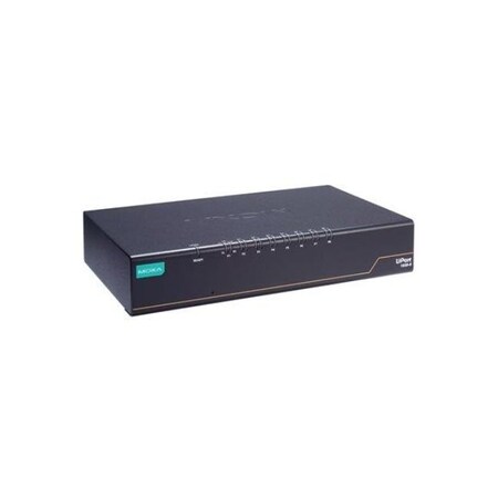 Moxa USB to 8-port RS-232/422/485 converter, 0 to 60C operating temperature UPort 1650-8-G2