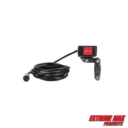 Extreme Max 5600.3002 ATV Handlebar Remote Rocker Switch - Complete Assembly 5600.3002