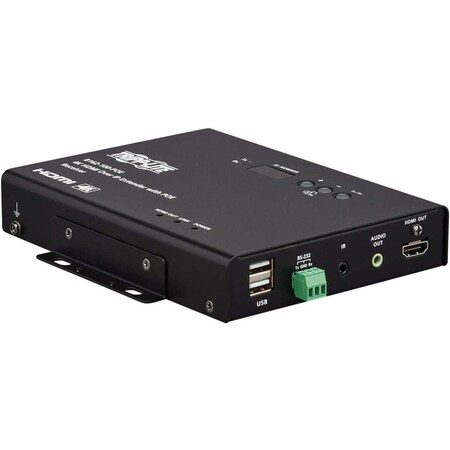 Tripp Lite series HDMI over IP Extender Receiver - 4K, 4:4:4, PoE, 328 ft. (100 m) B162-100-POE