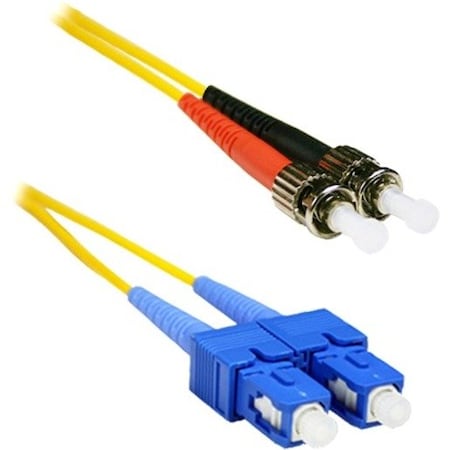 Enet 20M Sc/St Duplex Single-Mode 9/125 Os1 Or Better Yellow Fiber SCST-SM-20M-ENC
