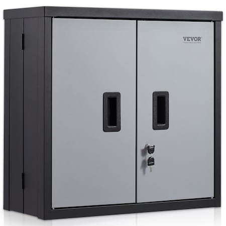Vevor Foldable Wall Cabinet Garage Cabinet Wall Mounted 26" Small Cabinet 240LBS FWC26