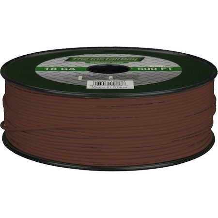 Install Bay Primary Wire, 18 AWG, Copper, Brown PWBR18500