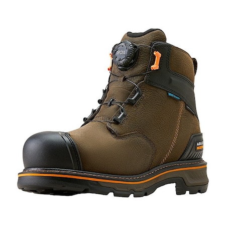 Ariat Men's 6-Inch Work Boot, Iron Coffee, 11, 10048060 10048060