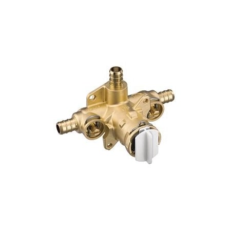 Moen Includes bulk pack Posi-TempR 1/2 crimp ring PEX connection pressure balancing FP62326PF