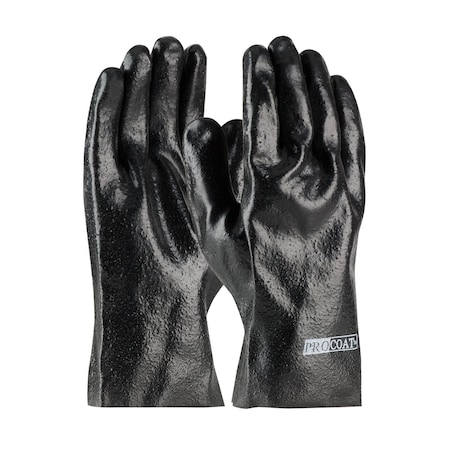 Pip Premium PVC Dipped Glove with Interlock Liner and Semi-Rough Finish, 10" Length, 12PK 58-8020R