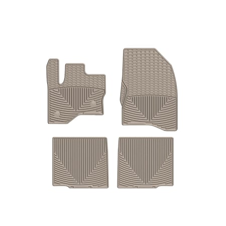 Weathertech Tan, Front and Rear All Weather Floor Mats WTFT237231