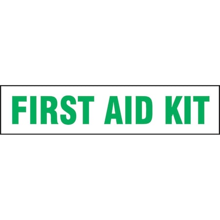 Accuform FIRST AID LABEL FIRST AID KIT 2 LFSD512XVE