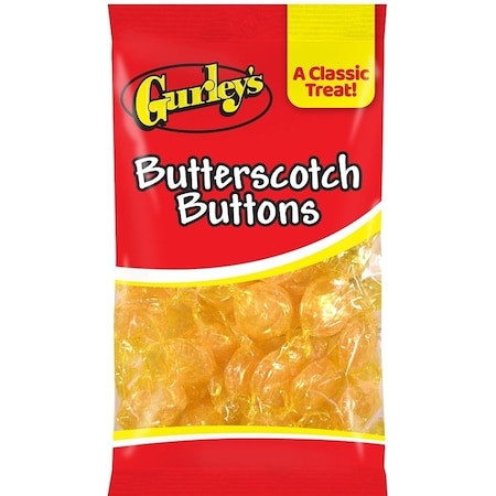 Gurleys Candy, Butterscotch Button Flavor, 6 oz 743773