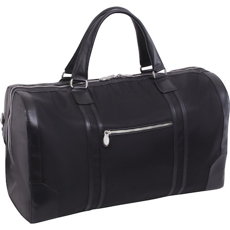 Mckleinusa McKlein USA 18195 20 in. Pasadena Nylon Carry-all Duffel; Black 18195
