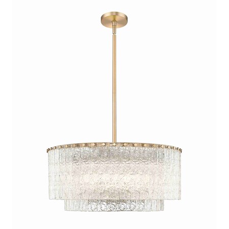 Z-Lite 10 Light Pendant in Modern Gold 1943P26-2-MGLD
