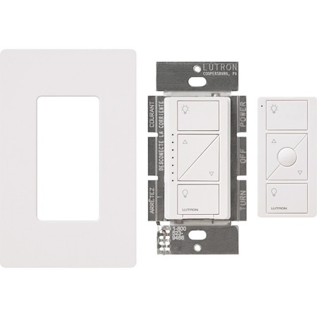 Lutron Smart Dimmer Expansion Kit, White P-PKG1W-WH