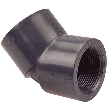Nibco 450633 3 Threaded 45 Elbow PVC 80 CA05900
