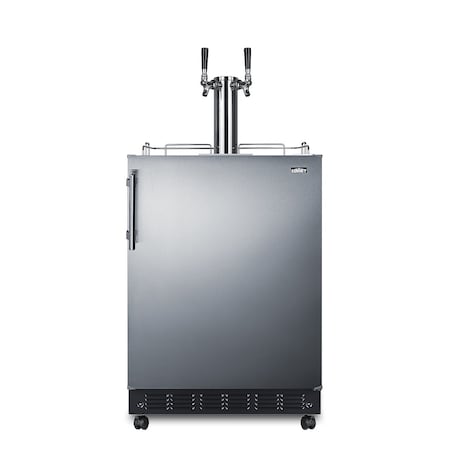 Summit Commercial 24in Wide Beer Kegerator SBC7BRS