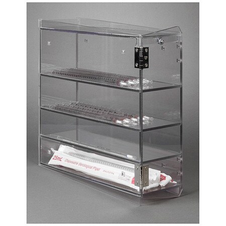 Poltex Serological Pipette Holder w/Door, PETG DRSRPIP