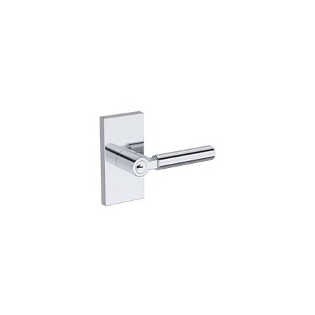 Baldwin Residential Door Levers Keyed Entry Reversible Bright Chrome ENLKFCFR260