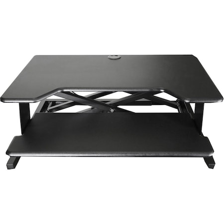 Kantek Desktop Riser Workstation Sit to Stand, Black STS900