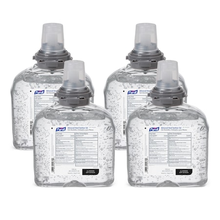 Purell Hand Sanitizer, Gel, 1200mL TFX Refill, PK4 5456-04