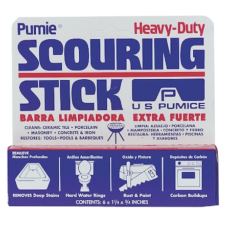 Pumie Pumice 1-3/4'' x 6'' Scouring Stick HDW-12