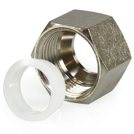 Uponor OD Comp Nut and Nylon Sleeve, 3/8" F5440380