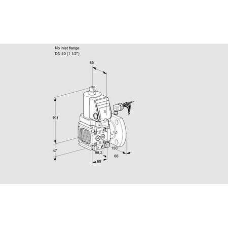 Honeywell Kromschroder VAS2-/40F/NWGR KS88011611
