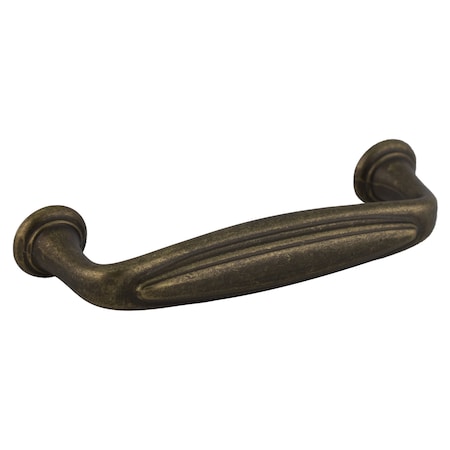 Brixwell Mulholland Traditional Style Bar Cabinet Pull Handle For Kitchen And Bathroom Hardware Rustic Brass BXB33035R3