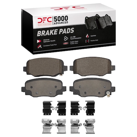 Dfc 5000 Advanced Disc Brake Pad Set,  1551-1809-01